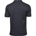 thumbnail image 2 of Tee Jays - Polo de Algodón Piqué para Hombre (Gris Oscuro), 2 of 3