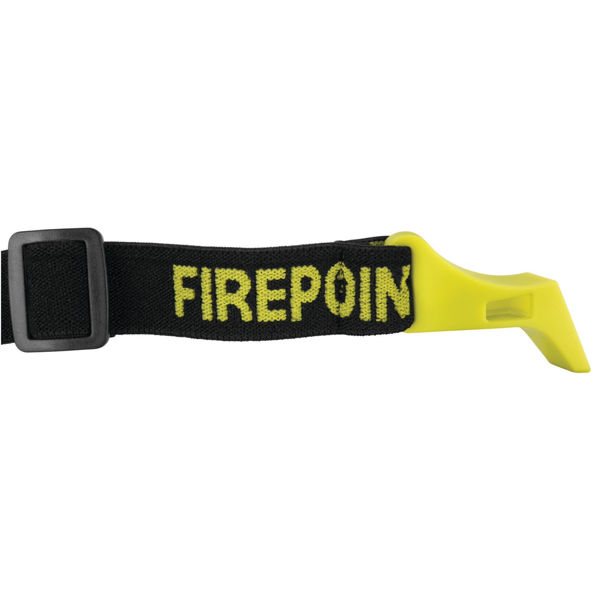 Performance Tool W2699 FIREPOINT 250LM Li-Ion Lighted Safety Glasses - Cushioned Insert, Water-Resistant, Anti-UV, Anti-Scratch, Impact-Resistant, Black/Green