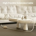 thumbnail image 7 of Extension Cord, 9 Feet 3 Outlets Power Cord with On/Off Switch for Indoor Use, Safety Outlet Cover, ETL Listed - 2 Pack, 7 of 7