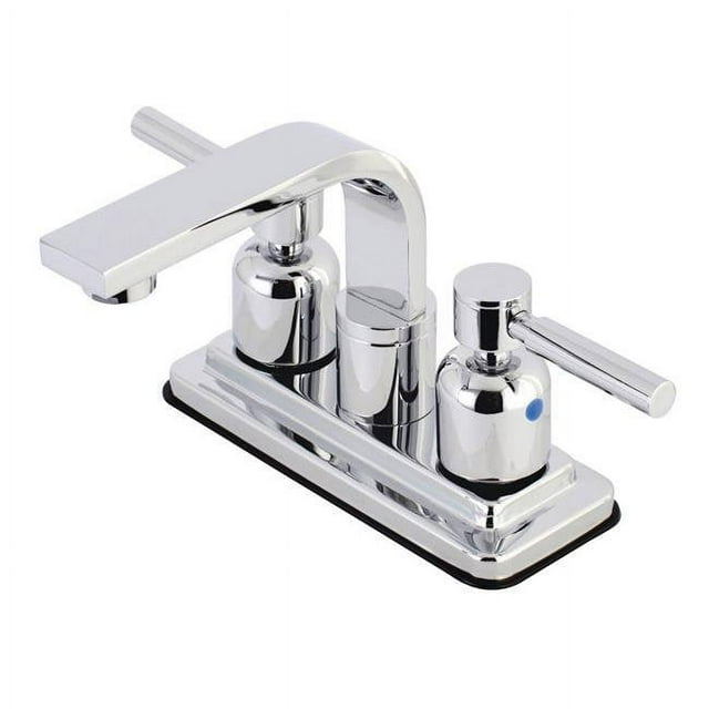 Kingston Brass KB8461DL Robinet de Lavabo Concord Centerset 4 Po, Chrome Poli