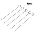 thumbnail image 2 of Coofit 5 Pcs Brochettes en Acier Inoxydable Robustes Universelles Brochettes de Barbecue Brochettes de Kebab, 2 of 10