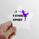 thumbnail image 1 of Como deportes Fitness Balanced Body Building Estrella calcomanías impermeables,vinilo,casco de coche, 1 of 1