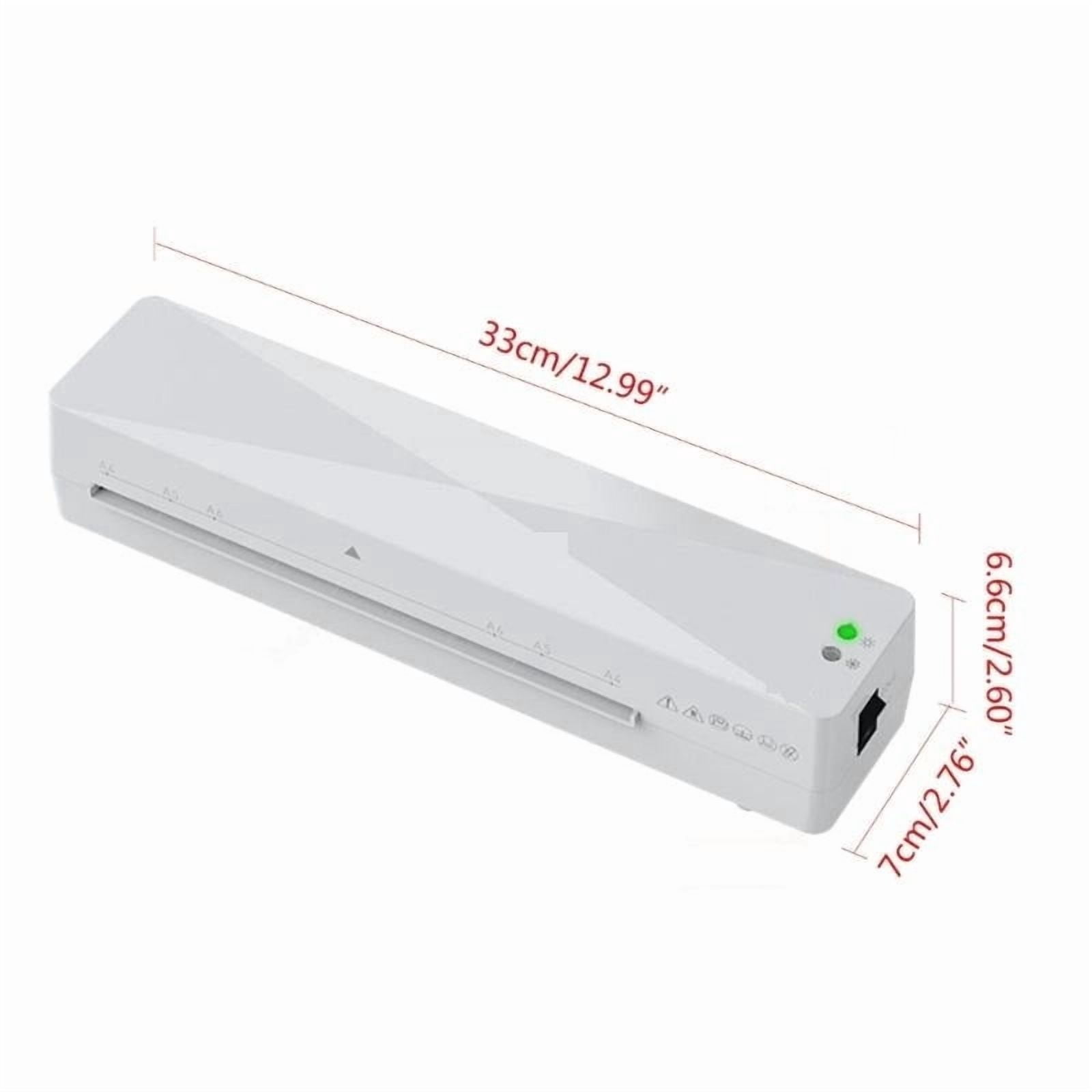 A4 Laminator Machine Thermal- & Cold Laminator with- Quick 2-min- Preheating for School Home Offices EU/US/China/UK