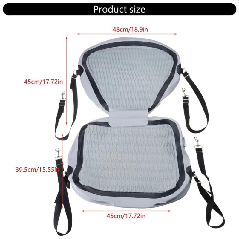 CEORPER Detachable Waterproofs Canoes Backrest Seat Comfortable Paddle Board Seat
