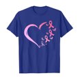 thumbnail image 3 of Ounisa Breast Cancer Shirt for Women Pink Ribbon T-Shirts Graphics Support Cancer Shirts Rainbow Casual Tee Tops, 3 of 3