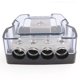 thumbnail image 5 of 4 Way Power Distribution Block 1 x 0/2/4 Gauge in /4 x 4/8 Gauge Out Ground Distributor Block for C, 5 of 5