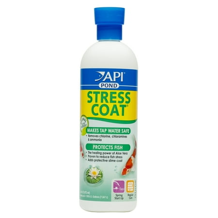 UPC: 0317163051405 | API Pond Stress Coat  Pond Water Conditioner  16 oz