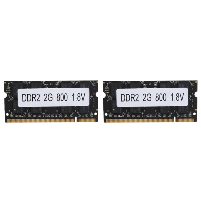 2X DDR2 2GB Laptop Ram 800Mhz PC2 6400 SODIMM 1.8V 200 para AMD Laptop Memory