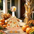thumbnail image 2 of YuanGuangQ Thanksgiving Fall Maple Goose Outfit Goose Clothes for 23 in Cement or Plastic Geese Costume Dress for Yard Lawn Outdoor Garden Duck Statue Autumn Party Holiday Decor, 2 of 6