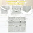 thumbnail image 6 of ABCISI 12PCS Party Favor Boxes, Treasure Chest for Candy Box Wedding Favor Boxes Clear Favor Gift Boxes for Wedding Baby Shower Birthday Party Decorations(Silver), 6 of 18