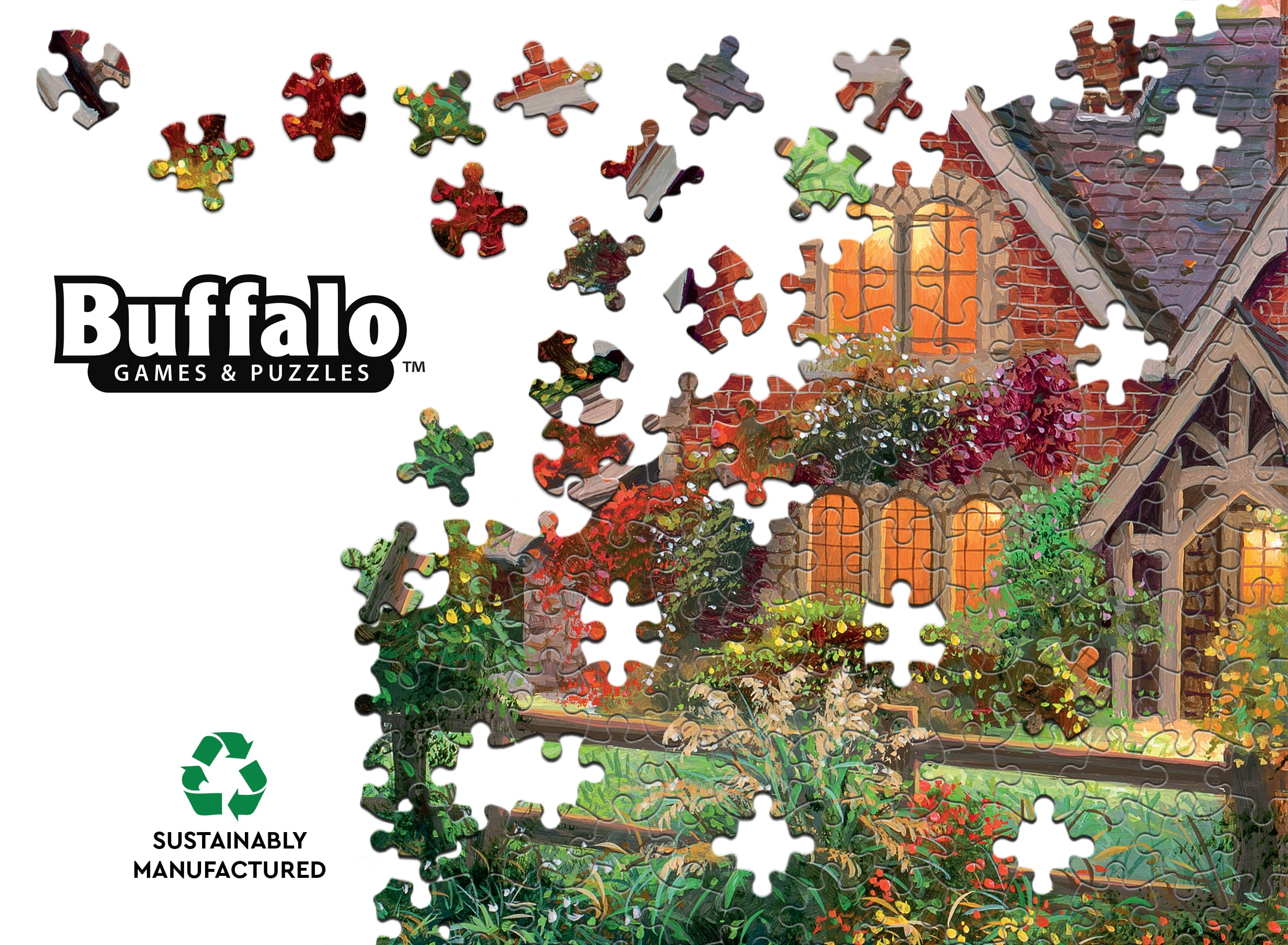 Buffalo Games Abraham Hunter Warmth of Home 1000-Piece Interlocking Jigsaw Puzzle for Adults Ages 14+