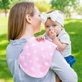 thumbnail image 5 of Dodo Babies 5 Pack Baby Burp Cloths with 2 Pacifier Clips and 1 Pacifier Case, Female, Toddler, 5 of 6