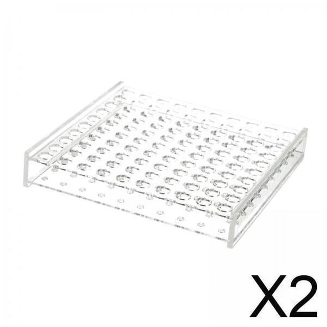 estante para aceites esenciales,Soporte para tubo de centrífuga de acrílico con 100 orificios,portalápices,Soporte para exhibición de bolígrafo,soporte para tubo de
