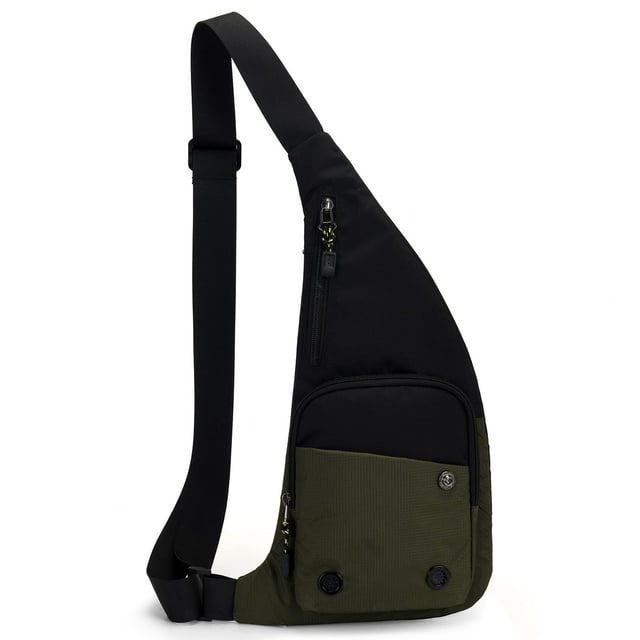 Bolso bandolera para hombre y mujer de nailon impermeable