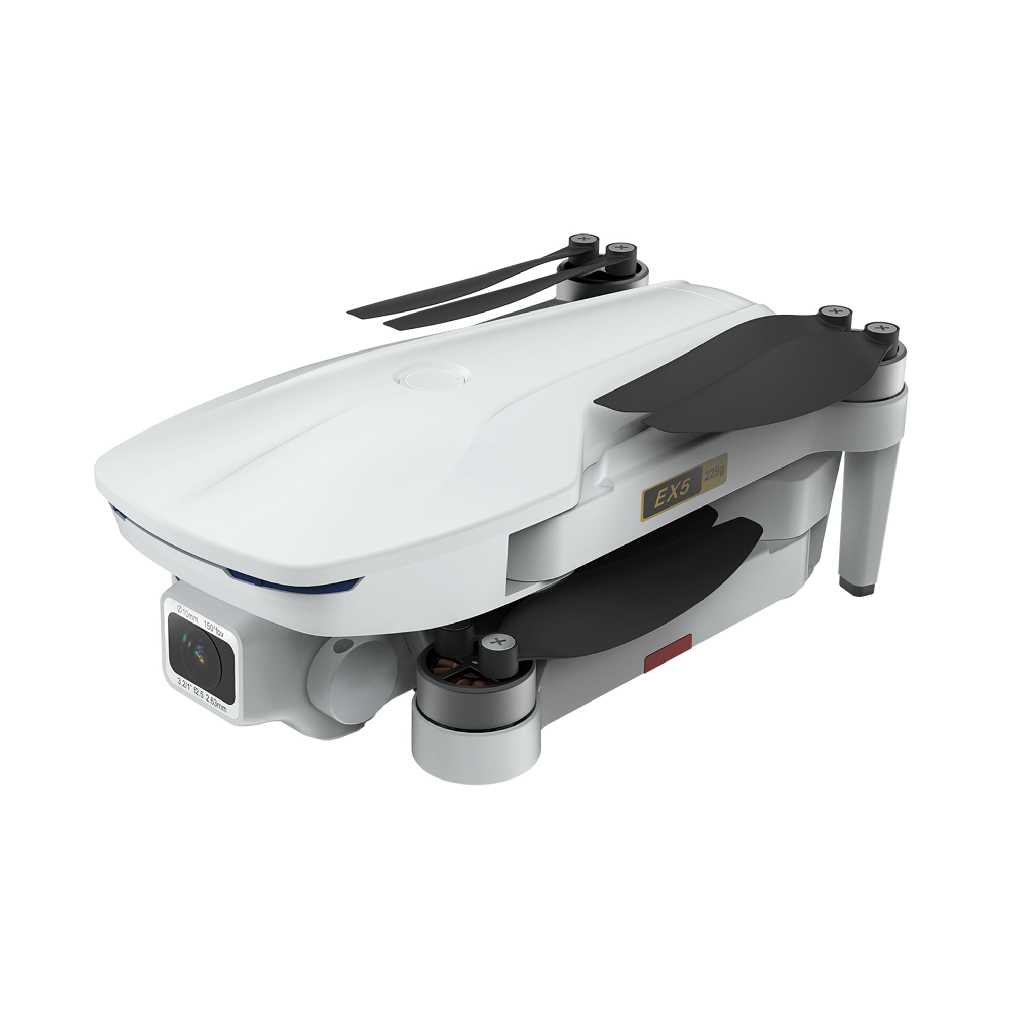 EACHINE EX5 Drone avec caméra 4K GPS 5G WiFi FPV 60 minutes Temps de vol Brushless 229 g Ultra léger Mode Suivi Retour automatique Détection gestuelle Positionnement optique Drone dentrée 