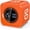 Orange, variant on Digital Pomodoro Timer Cube 5/10/25/50min, Visual Productivity Flip Timer for Classroom Desk, Custom Countdown, Silent and Sound Mode for Study Work Kitchen ()