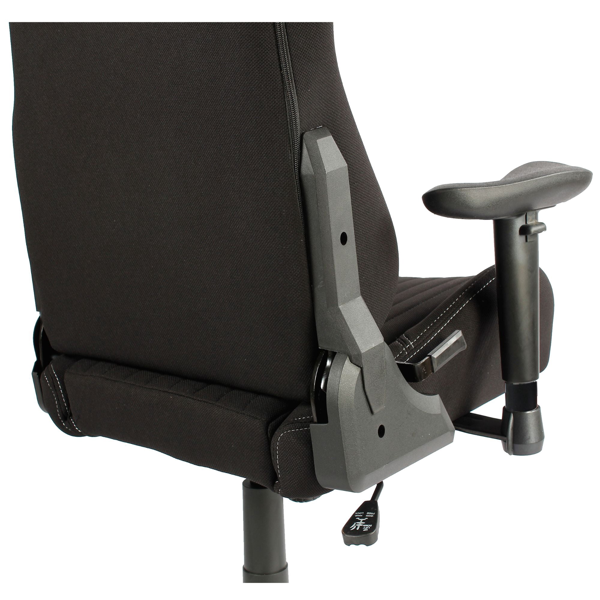 Techni Office Solutions 50.5" Vibrant Black Unique Techni Sports TS-F44 Comfortable Gaming Chair