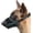 Blackish Green, variant on Philowng Soft Nylon Dog Muzzle for Medium Dogs, Breathable Air Mesh Mouth Guard