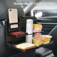 thumbnail image 1 of Neinkie Back Seat Table Hanger Design Strong Load Bearing Wear-resistant Easy to Install Stable Storage Organizer Folding Car Seat Back Organizer Tray Car Accessory, 1 of 9