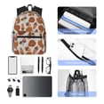 thumbnail image 4 of Easygdp Pinecone Autumn Pattern Mochila Casual para Portátil, Mochila para Escuela, Viajes, Negocios, 4 of 6