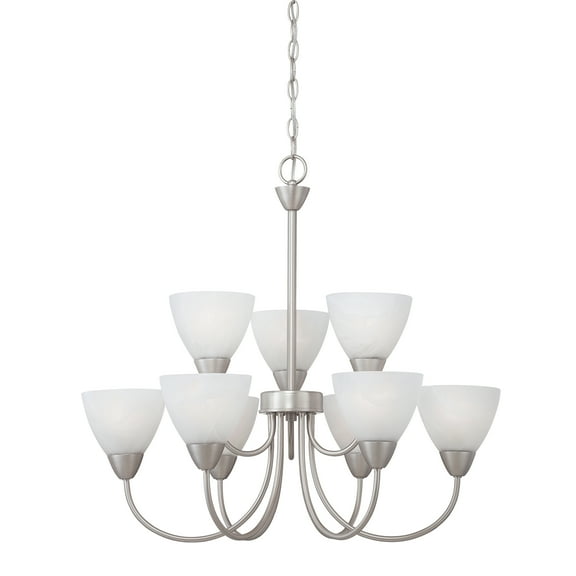 Elk Home Tia 25.98'' Wide 5-Light Chandelier - Matte Nickel