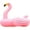 C-Pink, variant on YOMYM Giant Inflatable Flamingo Ride on Pool Float, Blow up with Fast Valves Swimming Floating Raft for Adults Pink,59"X59"