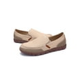 thumbnail image 2 of Men Shoes Wide Width Rubber Sole Flat Work Comfortable Slip On Casual Loafers, 2 of 3