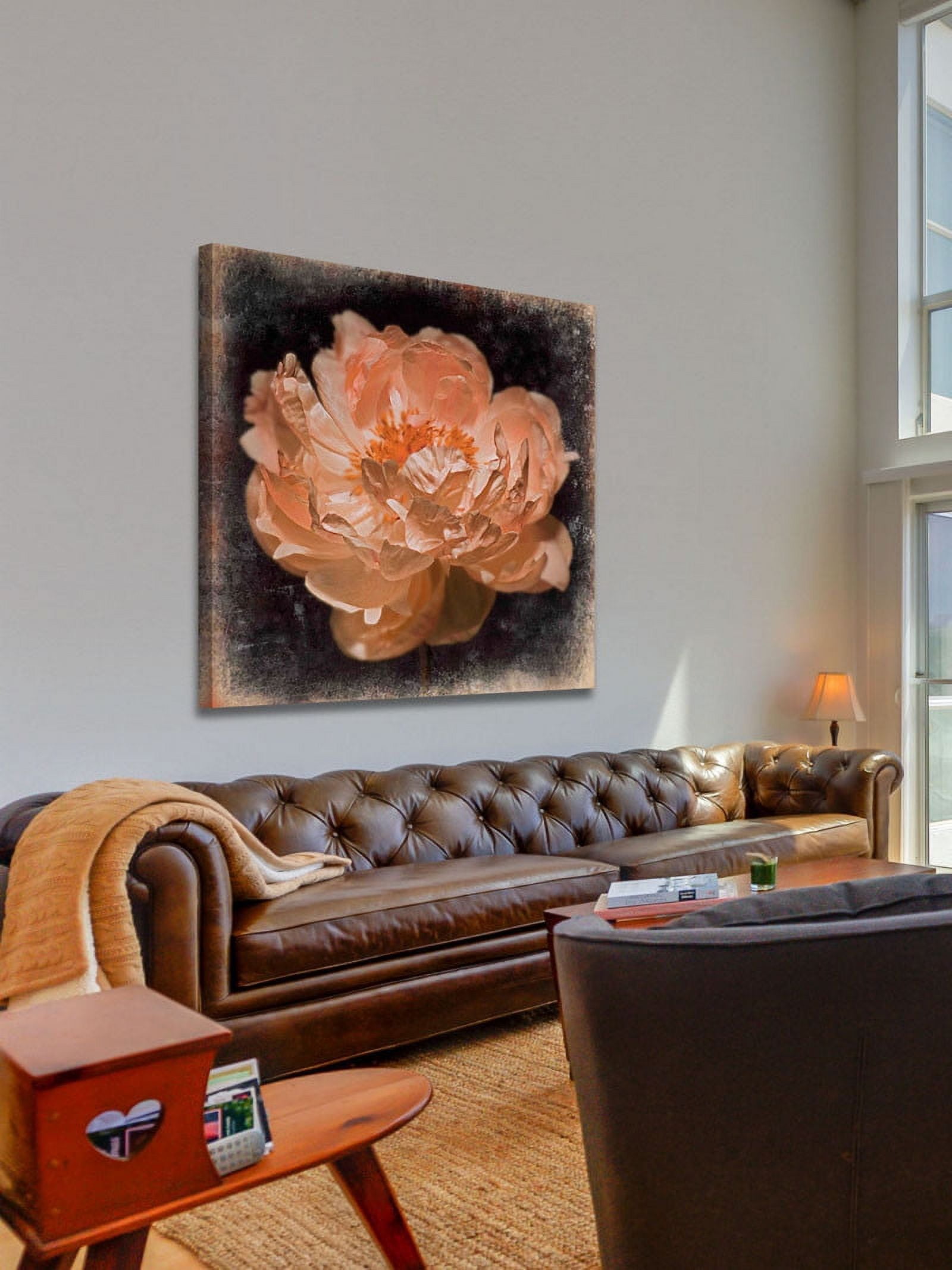 Marmont Hill "Peony's Rhythm" by Sia Aryai Painting Print on Canvas