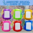 thumbnail image 4 of 24 Pack Mini Magnetic Drawing Board Keychain for Backpack – Erasable Sketch Toys Bulk for Kids, Classroom Christmas Gifts, Rewards, Party Favors, Goodie Bag, Stocking Stuffers, 4 of 7