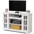 thumbnail image 7 of TV Stand for 55 inch TV, Modern Farmhouse TV Console Entertainment Center with Storage, White, 7 of 7
