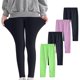 thumbnail image 4 of Odeerbi 3-12 Años Niñas 4 Pcs Leggings Mallas Elásticas Lycra Pantalones de Cómodo Suavidad Transpirable Pantimedias, 4 of 9