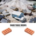 thumbnail image 3 of TABLZONE 25Pcs Miniature Building Block Model Light Brown Ceramic for DIY Building Diorama Supplies, 3 of 7