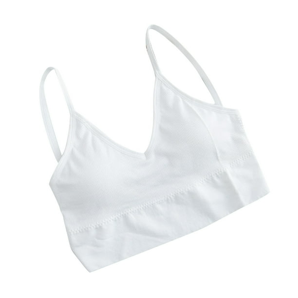 Sujetador de mujer, ropa interior sin aros, sujetador de una pieza, ropa interior para todos los días, cofre envolvente sin anillo de acero, sujetadores Fridja nalpqowj36790