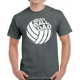 thumbnail image 1 of T-Shirt Men Volleyball Dad S M L XL 2XL 3XL 4XL 5XL White Print Graphic Tops Father's Day Gift, 1 of 2