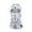 White, variant on OOOUM Unisex Balaclava Shiesty Stretch Quick Dry Full Face Neck Windproof Sun Cycling Outdoor Protective Headwear Blue