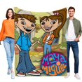thumbnail image 1 of Maya y Miguel anti-pilling, suave, ligera, esponjosa y acogedora de lujo para hogar y cocina – Perfecta para niños y adultos,120X180cm, 1 of 6