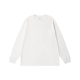 thumbnail image 2 of Dagugfen Work Tops for Men Button Lapel V Neck Pullover Loose Long Sleeve Shirts Fall Clothes Trendy, 2 of 5