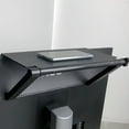 thumbnail image 2 of MasteelfCA 1Pc Home Television Screen Shelf Punch-free TV Screen Storage Bracket Black, 2 of 8