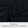 thumbnail image 4 of Antinious Men Summer Solid Collared Ice Silk Gym Shirts Breathable Elastic Outdoor Half Zip, 4 of 5