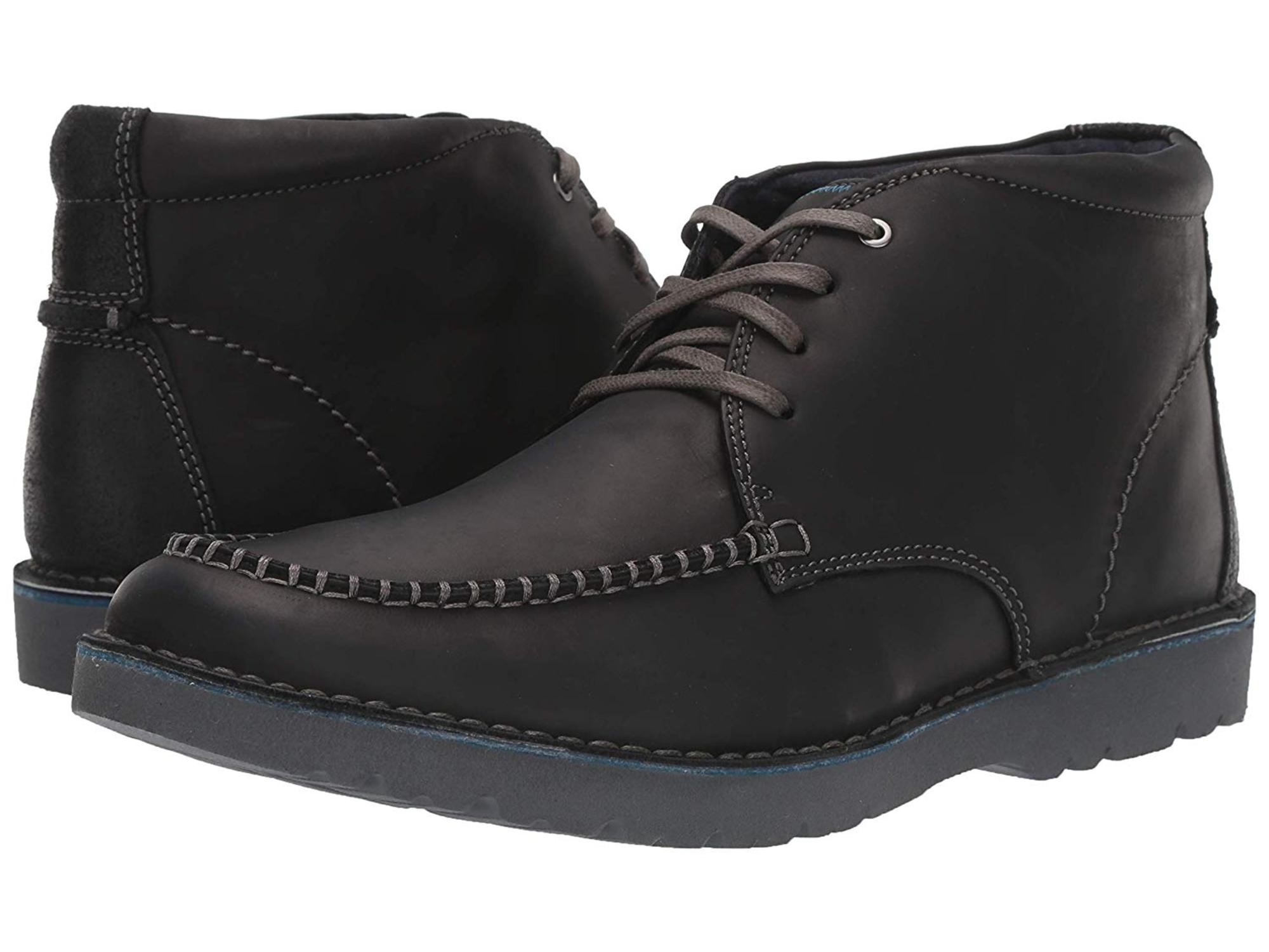 round toe chukka boots