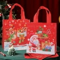 thumbnail image 7 of Christmas Handle Gift Bag Perfect for Wrapping and Shopping Christmas Party Supplies 12 Pcs Red Large, 7 of 7