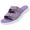 Purple, variant on CHICVOMEY Summer Beach Sandals for Women Arch Support Comfort Slides for Women Sandals with Adjustable Straps for Indoor Outdoor