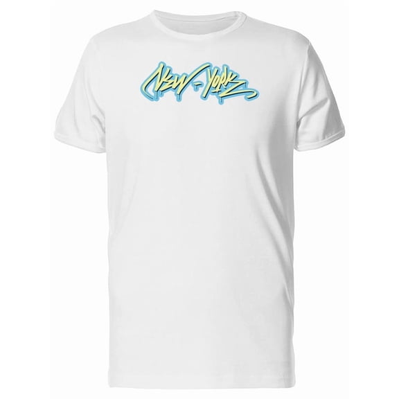 Graffiti Word New York Tee Men's -Image by Shutterstock