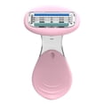 thumbnail image 1 of lionlar Femmes Imperméable avec Tête de Lame Rotative Outil Cosmétique Tondeuse Bikini Rose, 1 of 9