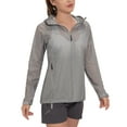 thumbnail image 2 of Little Donkey Andy Women's Waterproof Rain Jackets Summer Lightweight UPF50 Coats for Hiking Travel Fishing Size XS, 2 of 5