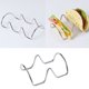 thumbnail image 5 of Kearding Soportes para tacos de acero inoxidable con forma de onda, estante para comida mexicana, 2-3 conchas duras Mostrada, 5 of 6
