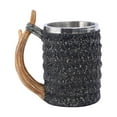 thumbnail image 4 of Taza de cerveza nórdica, taza para beber, taza para cóctel de 16-20oz para año Nuevo, Día de Acción de Gracias, aniversarios de San Valentín para, 4 of 8