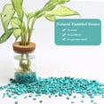 thumbnail image 3 of Sinkoo Howlite Turquoise Small Tumbled Chips 0.66 Lb/300g Crystal Stone Decorative Pebbles for Home Decoration & Fish Turtle Tank, Vase Filler, Plants Decor, 3 of 6