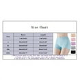 thumbnail image 3 of GHSOHS Womens Underwear Brief Seamless High Waisted Underwear Black Lace Panties Women Solid Pure Cotton Anti Exposure Mid Waist Bottoming Pants Cotton Briefs Cotton Crotch Seamless Underwear Pi,L, 3 of 4