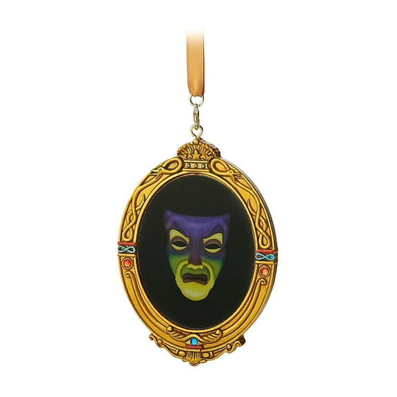 Disney Parks Evil Queen Mirror Christmas Ornament New with Tags